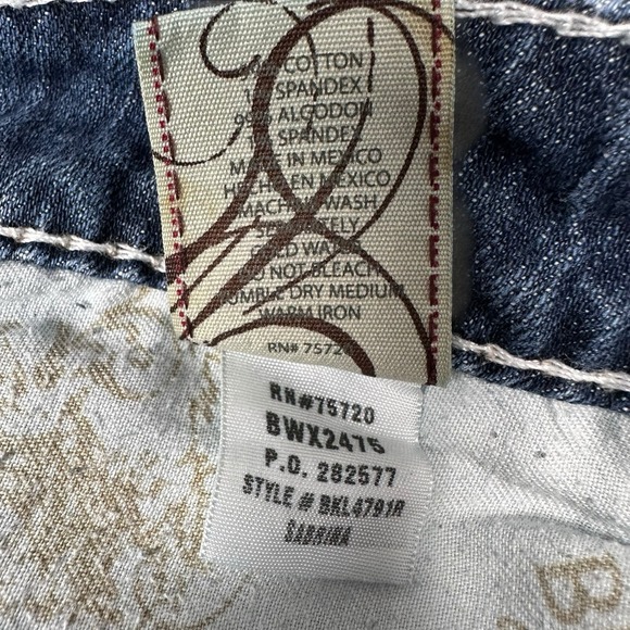 Buckle Women's Blue Boot Cut Jeans 30x31 1/2 NWT - Picture 12 of 13
